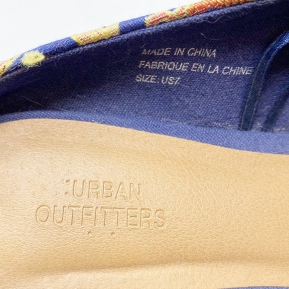 Urban Outfitters | Woven Pointed Toe Slide Mules Size 7 - Picture 10 of 12